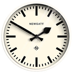 Newgate The Luggage Clock Cream
